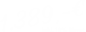 1389,-€ inkl. Mwst.